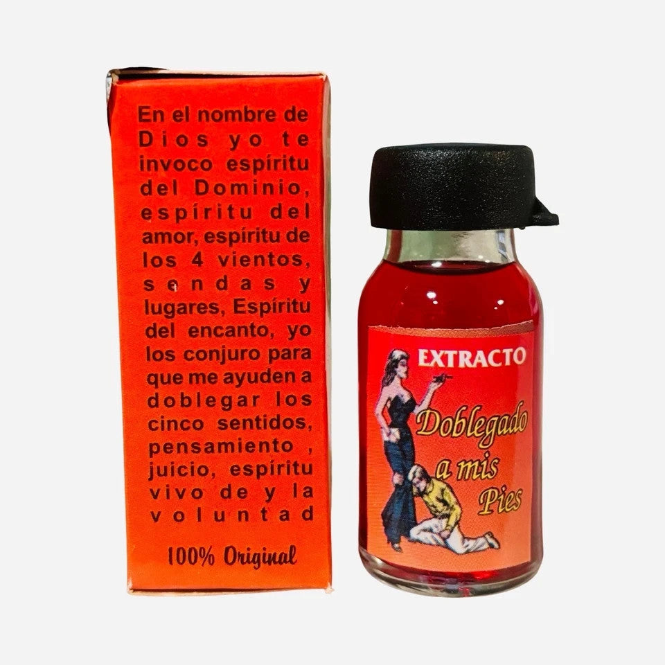 Doblegado a Mis Pies Perfume Extracto Para Dominar al ser Amado y le Obedezca