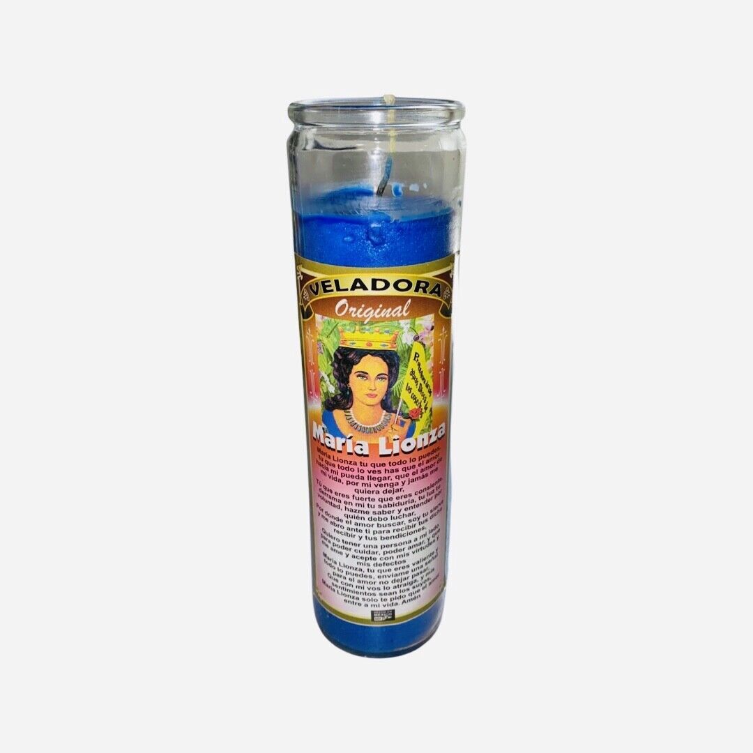 MARIA LIONZA VELADORA Curada Candle