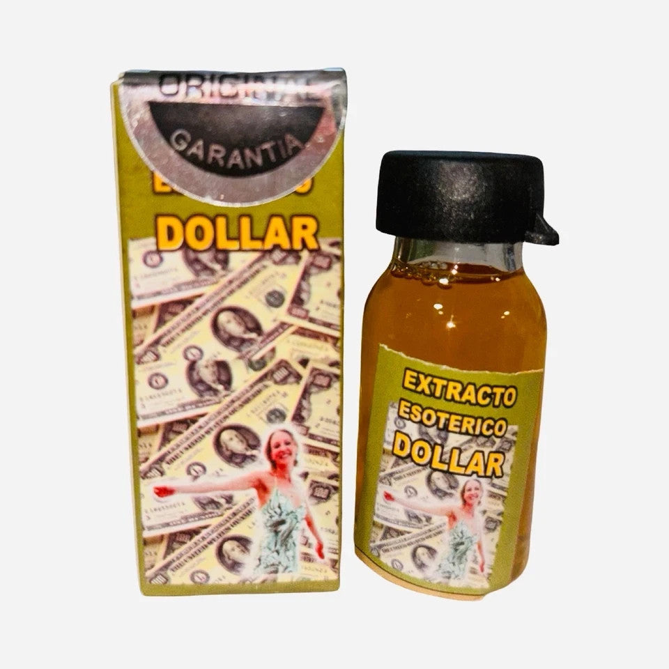 DOLLAR COLOGNE EXTRACT For Money Drawing - Dollar Extracto Esoterico Para Dinero