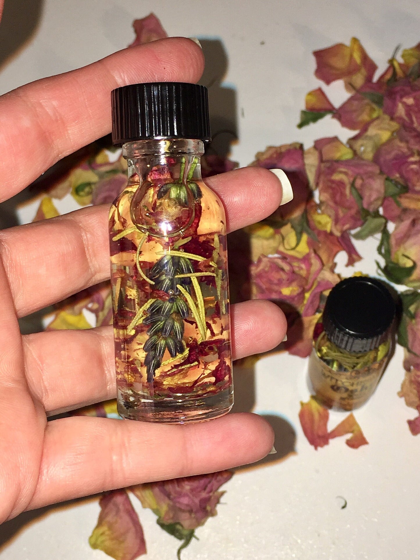 Conjured Goddess Oshun Spiritual Oil, Love, Prosperity, The Orishas, Diosa Oshun Aceite Esoterico Amor y Prosperidad