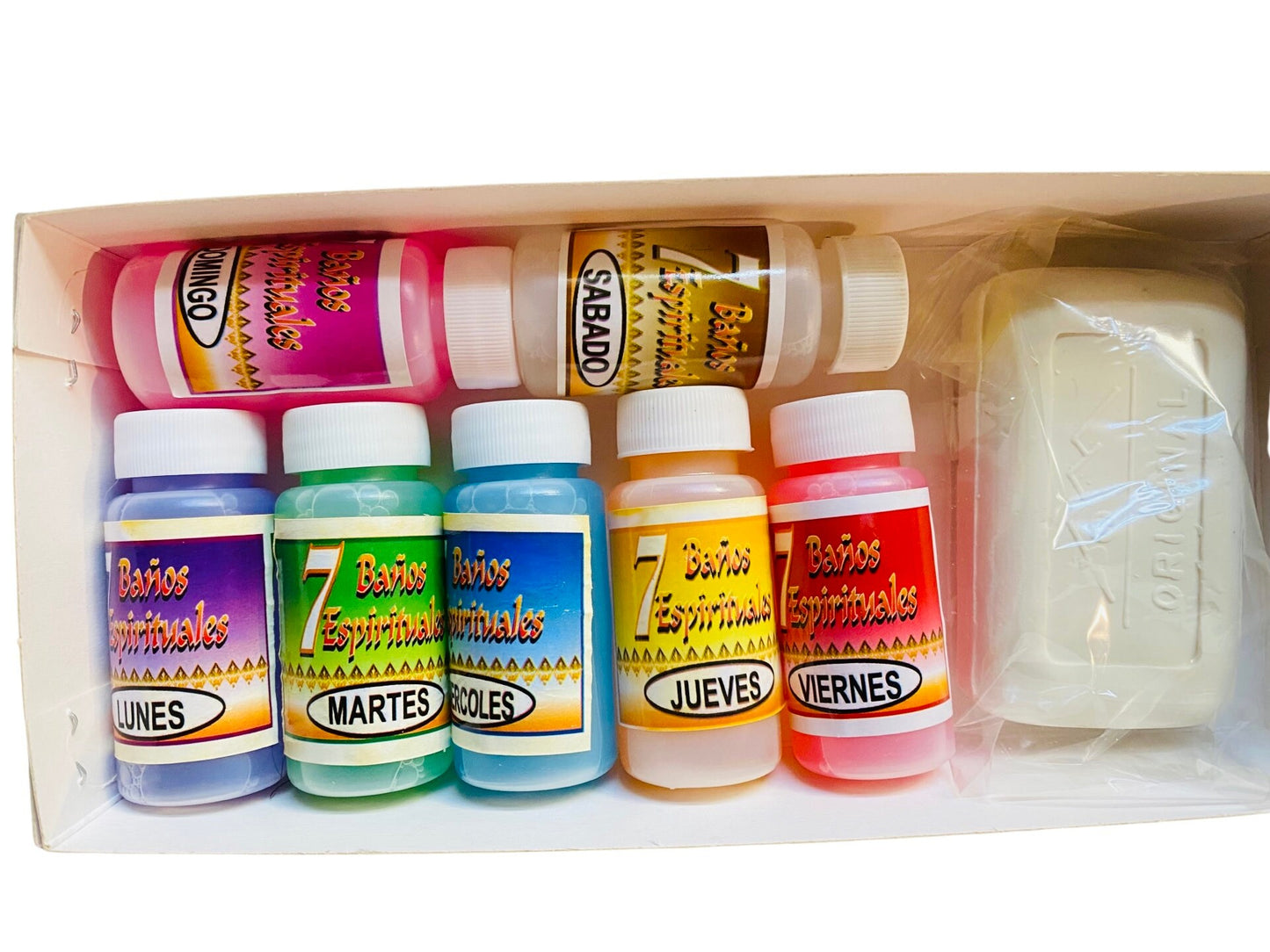 SAN BENITO ABAD 7 Baños Espirituales y Jabon, 7 Spiritual Baths and soap, limpias y despojos