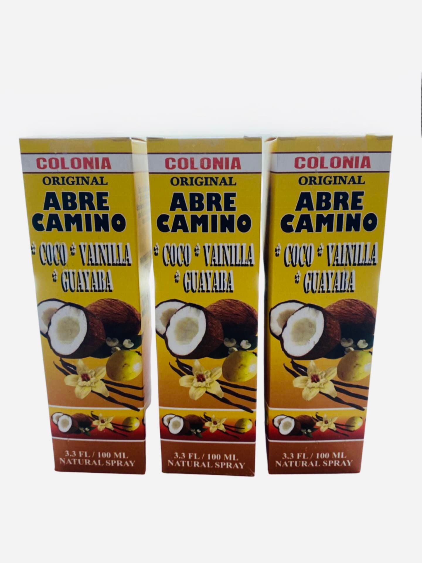 ABRE CAMINO Coco, Vainilla y Guayaba Perfume Colonia- Open Road Perfume Cologne