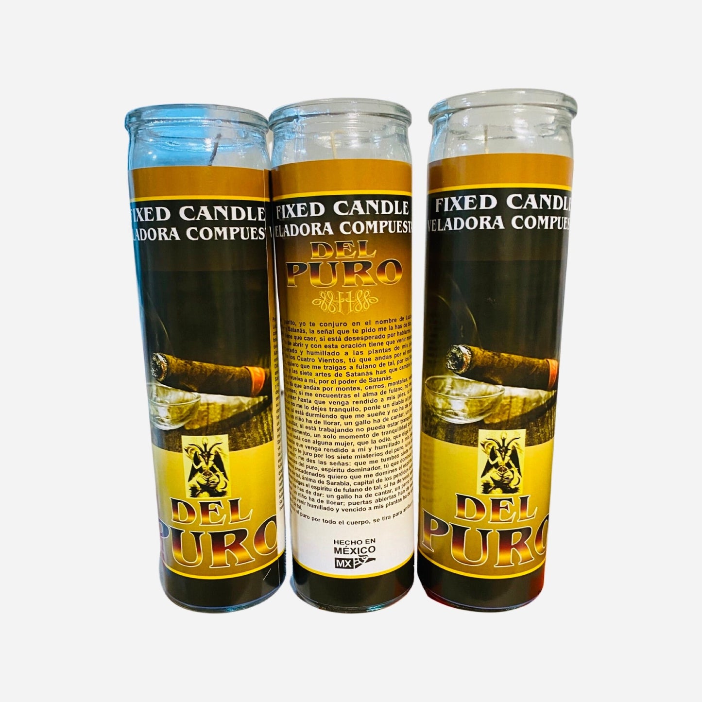 DEL PURO Veladora, Candle Para Dominar y Obsesionar a una Persona y que regrese