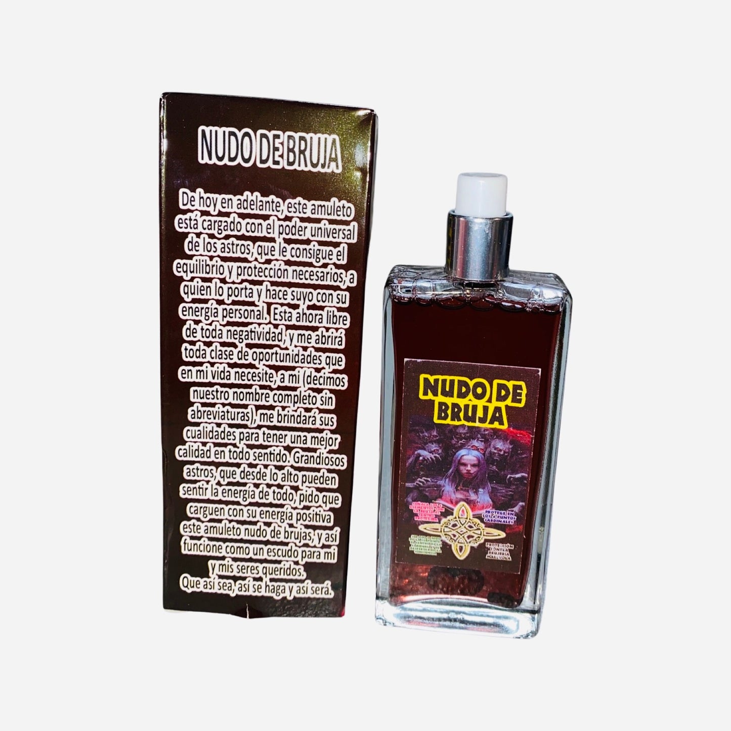 NUDO DE BRUJA Perfume - Witch's Knot Cologne Para Proteccion Colonia