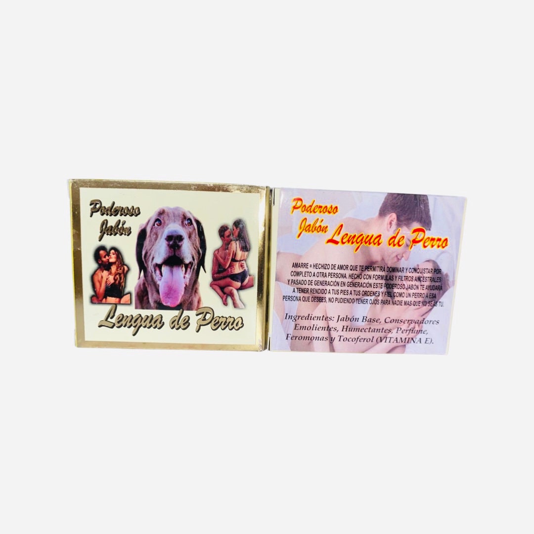 GITANA JABON Lengua de Perro Para Amarre, Hechizo de Amor, Dominar y Conquistar al ser Amado