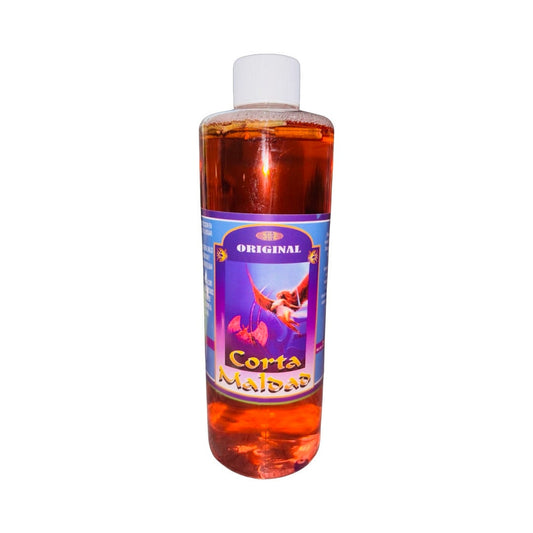 CORTA MALDAD Agua Espiritual con Agua Bendita Contra Maleficios Brujerias