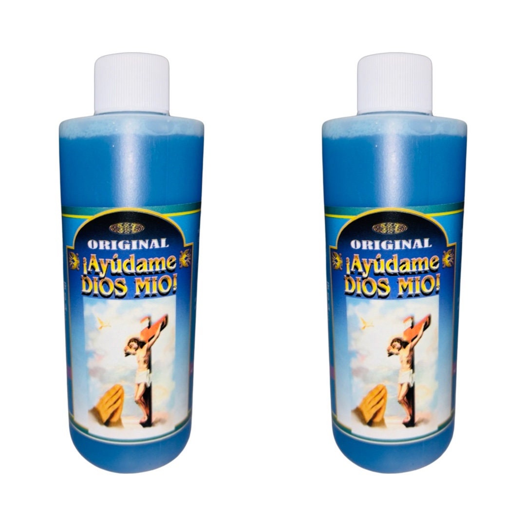 Ayudame Dios Mio Agua Espiritual Para Limpia Despojos con Agua Bendita Spiritual Water