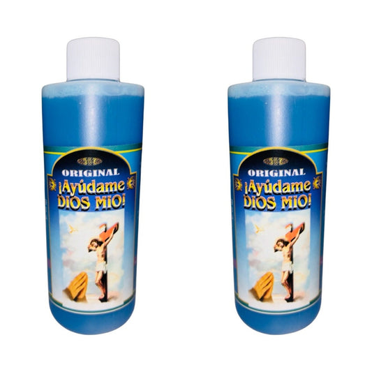 Ayudame Dios Mio Agua Espiritual Para Limpia Despojos con Agua Bendita Spiritual Water