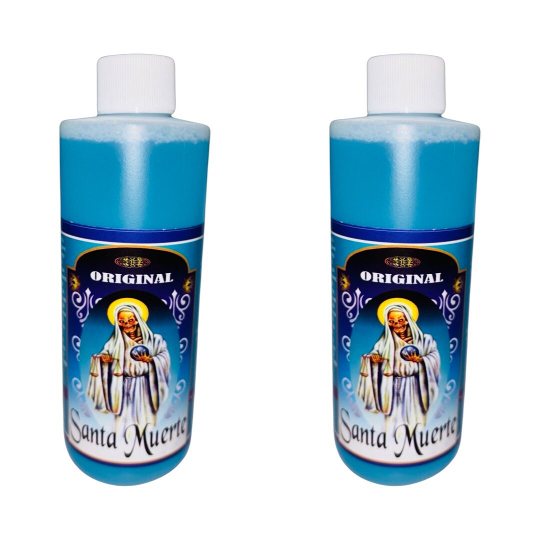 SANTA MUERTE Agua Espiritual - Holy Death Spiritual Water Santisima Muerte