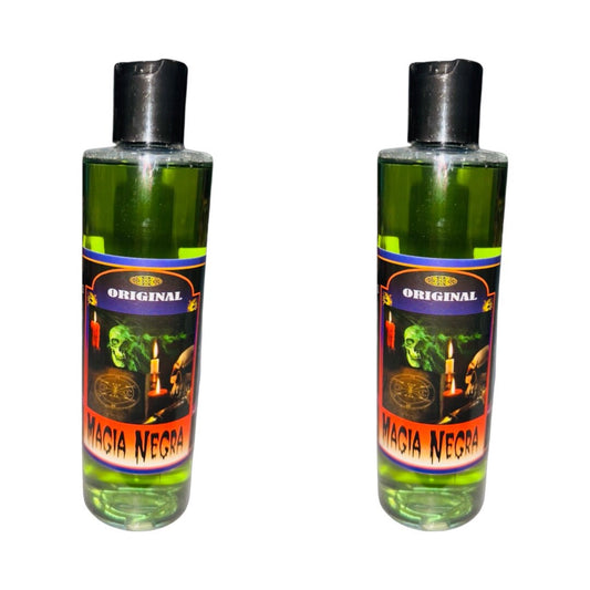 MAGIA NEGRA Agua Espiritual Para Limpias Rompe Brujeria Hechizos - Black Magic Spiritual Water Brake Hex Jinx