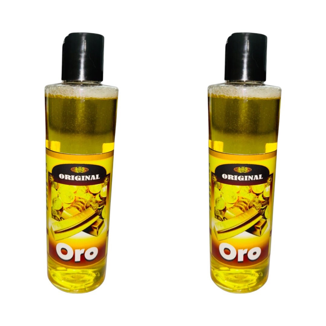 ORO Agua Espiritual Para la Abundancia Dinero Prosperidad - Gold Spiritual Water for Money Abundance Prosperity