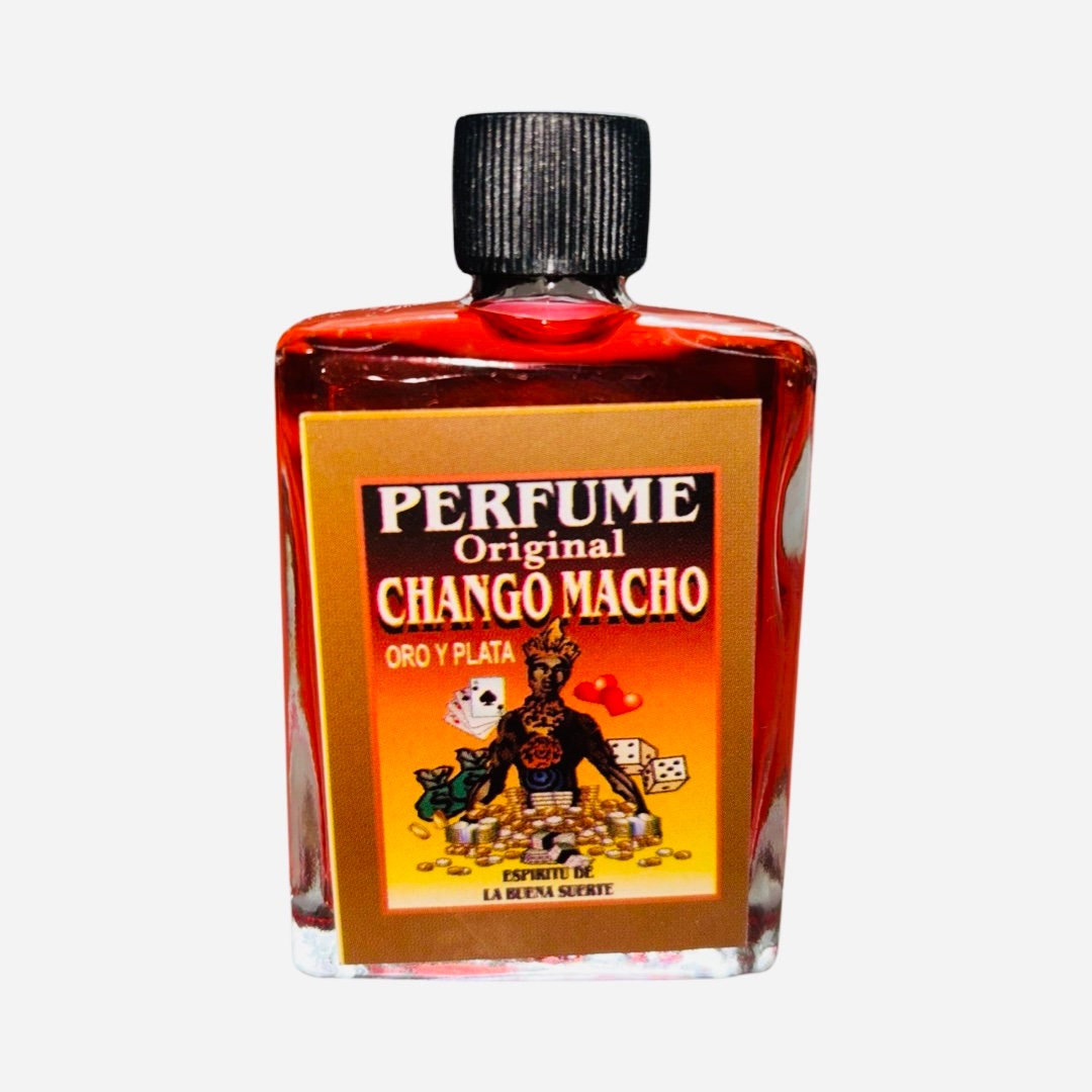 CHANGO MACHO Perfume Esoterico Para Dinero Abundancia - XANGO Esoteric Cologne For Money Prosperity