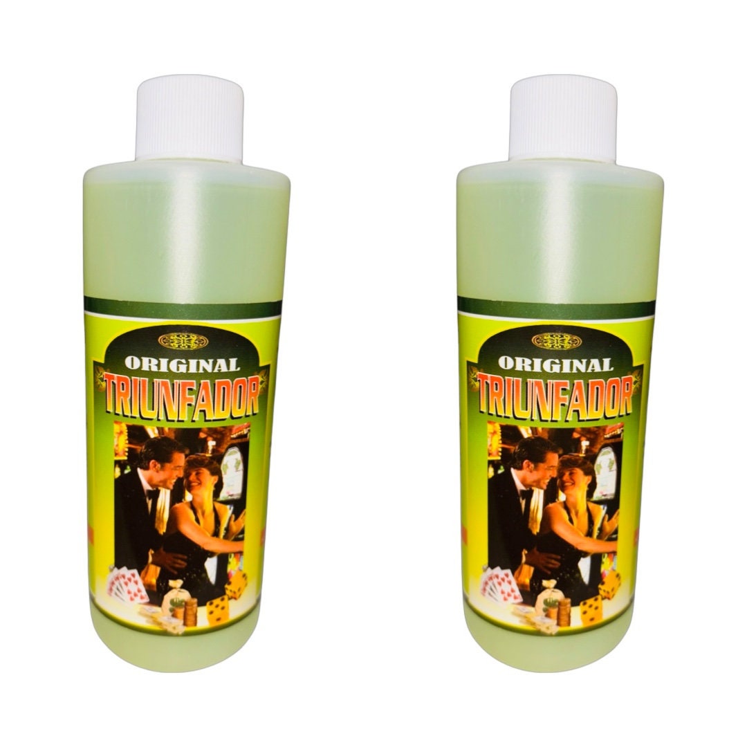 TRIUNFADOR Agua Espiritual con Agua Bendita Para Limpias Abre Caminos - Triumph Spiritual Water