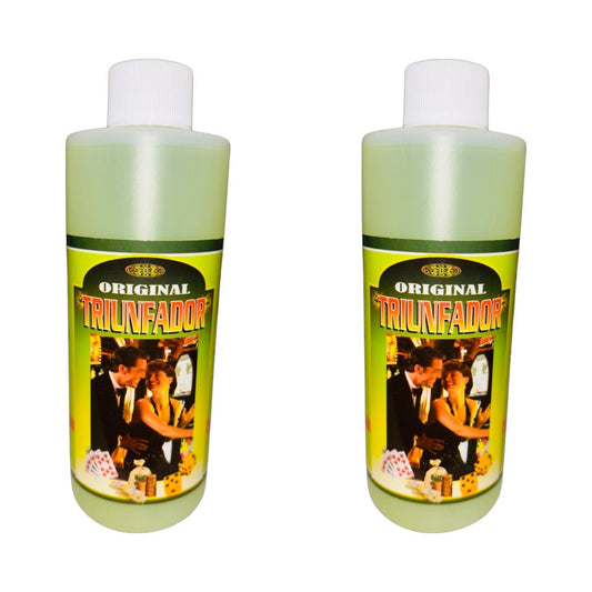 TRIUNFADOR Agua Espiritual con Agua Bendita Para Limpias Abre Caminos - Triumph Spiritual Water