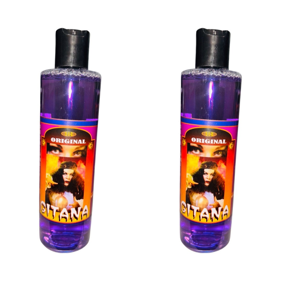 GITANA Agua Espiritual Para Limpias Y Amarre de Amor - Gipsy Spiritual Water for Love Bind