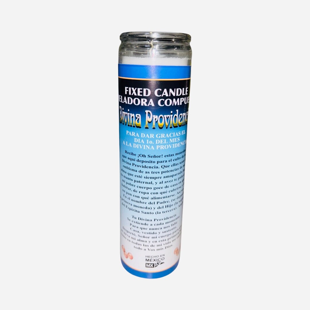 DIVINA PROVIDENCIA VELADORA Preparada - Divine Providence Fixed Candle