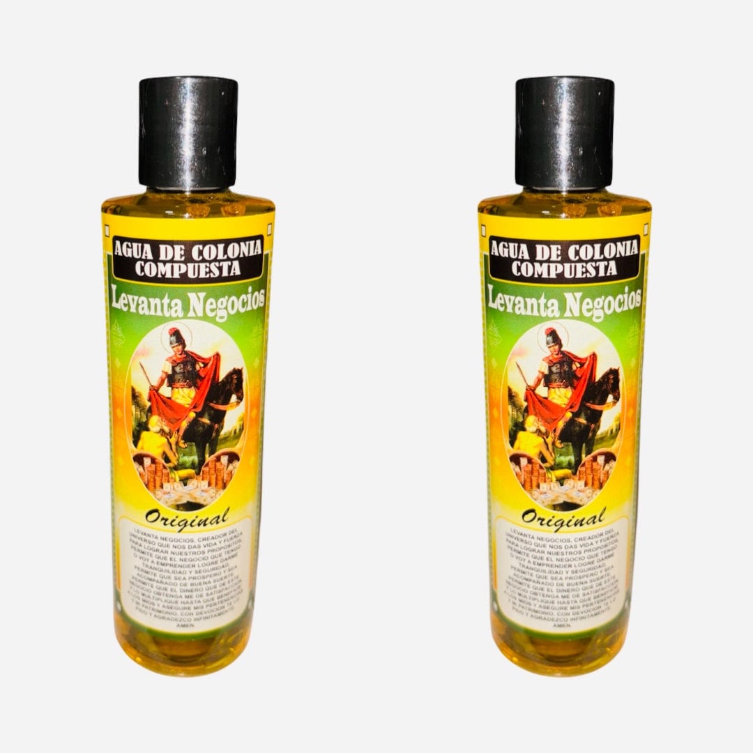 LEVANTA NEGOCIOS - Better Business Agua de Colonia Compuesta Espiritual Buena Suerte Good Luck Spiritual Water Cologne