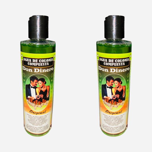 DON DINERO - Mr. Money Agua de Colonia Compuesta Espiritual Para Dinero Abundancia Prosperidad Money Drawing