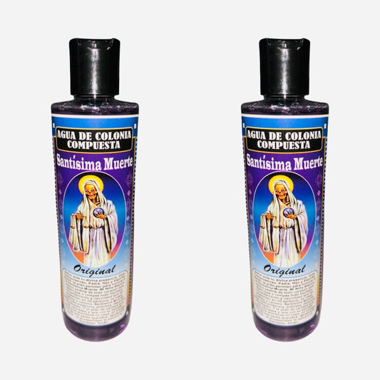 SANTISIMA MUERTE - Holy Death Agua de Colonia Compuesta Espiritual, Spiritual Water Cologne