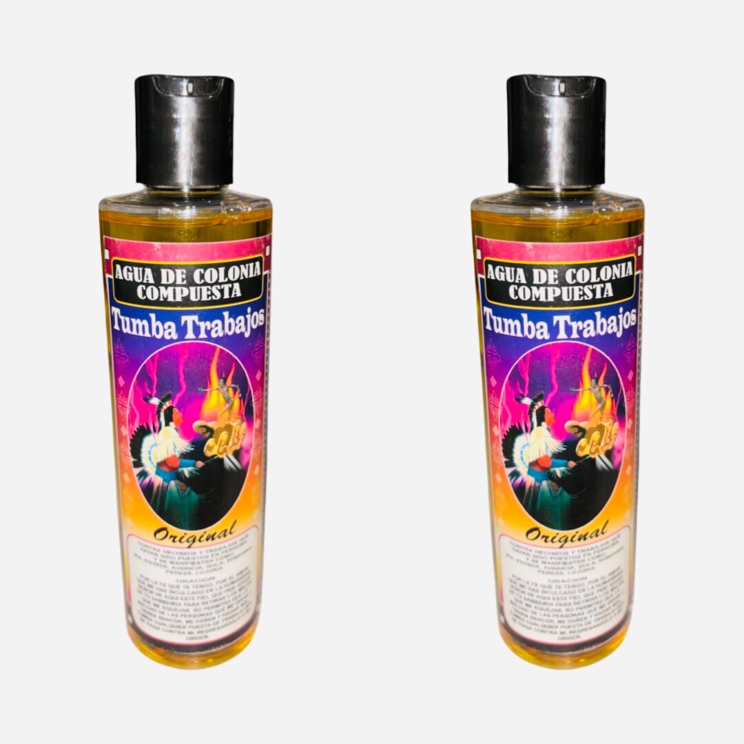 TUMBA TRABAJOS - Brake Witchcraft Agua de Colonia Compuesta Espiritual - Spiritual Water Cologne
