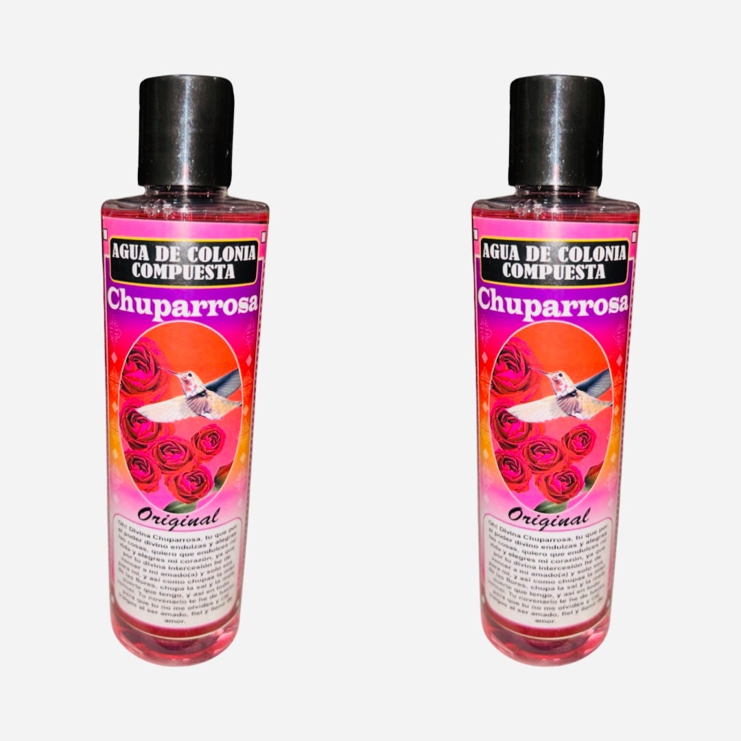 CHUPARROSA - HUMMINGBIRD Agua de Colonia Compuesta Espiritual Chuparosa Amor Atraccion Love Spiritual Water Cologne