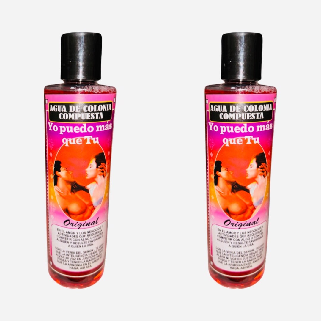 Yo Puedo Mas Que Tu Agua de Colonia Compuesta Espiritual Para Dominar y Atraer Spiritual Water Cologne