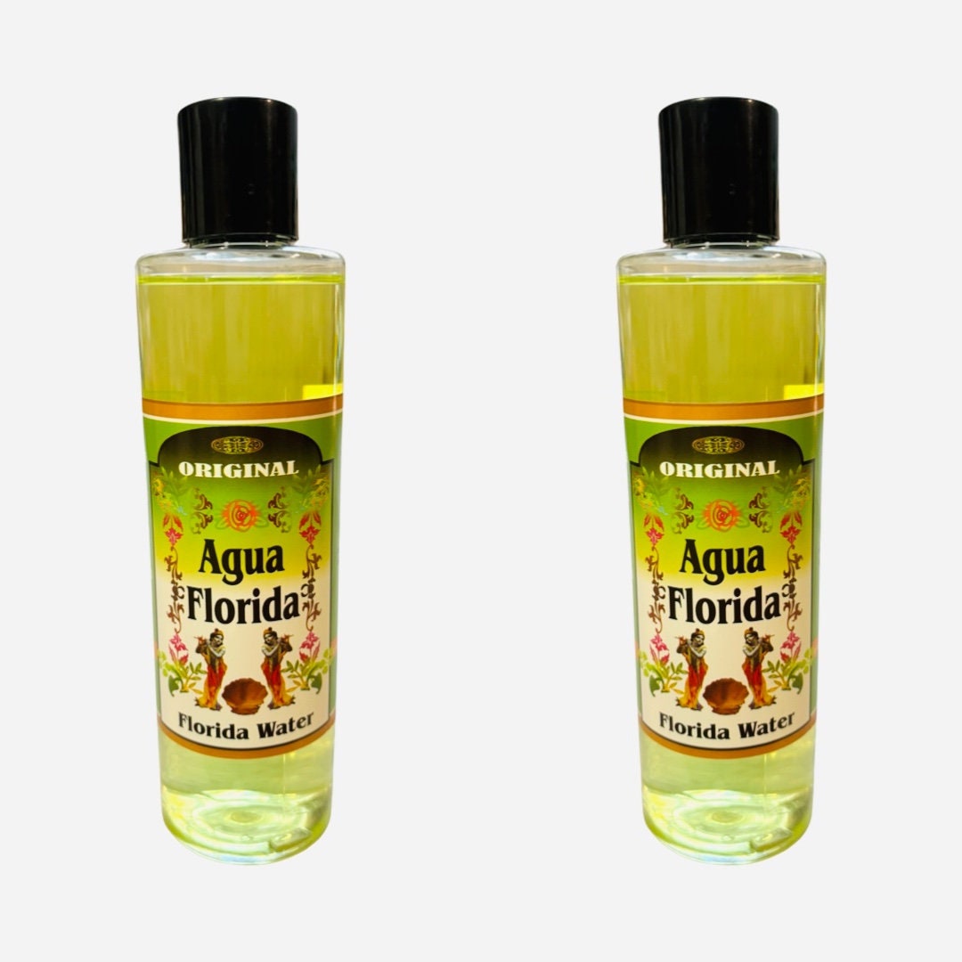 AGUA FLORIDA Agua Espiritual Para Limpias Baños Riegos Abre Caminos - Florida Water Spiritual Water For Energy Clearing