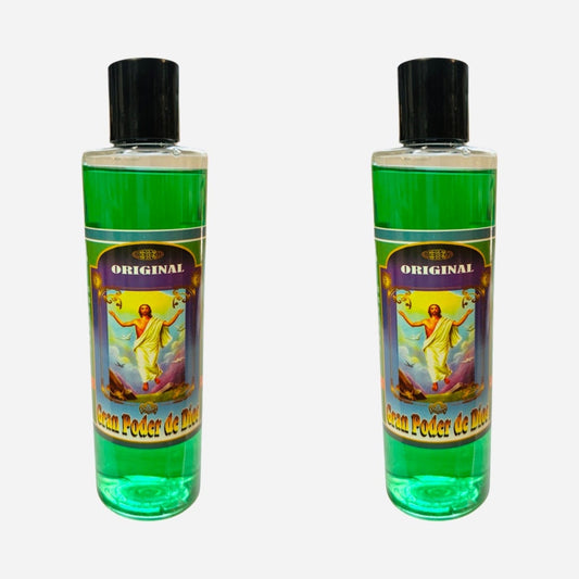 Gran Poder de Dios Agua Espiritual Para Limpias Baños Riegos, Great Power of God Spiritual Water