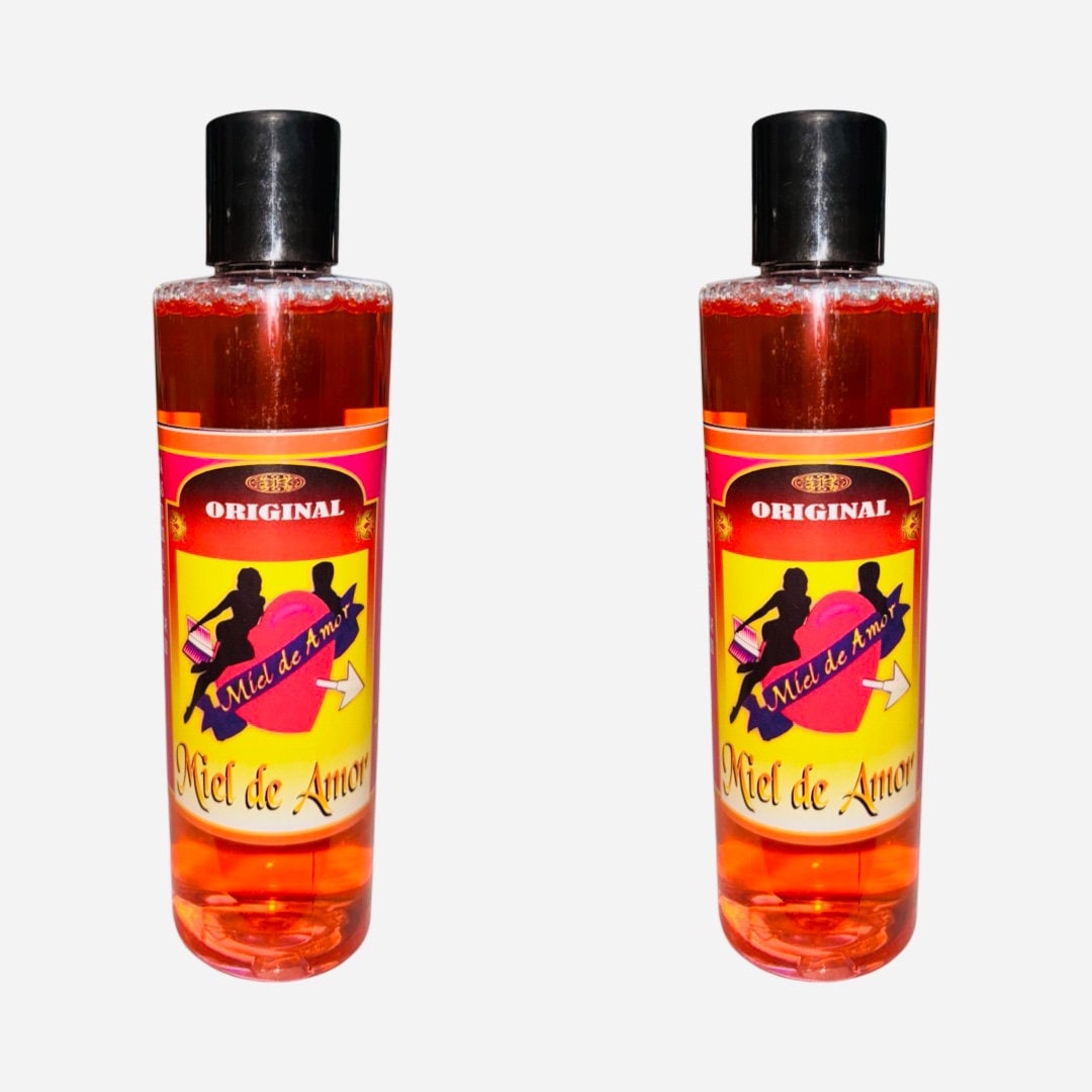MIEL DE AMOR Agua Espiritual Para Limpias Baños - Honey of Love Spiritual Water Atrayente de Amor Pasion