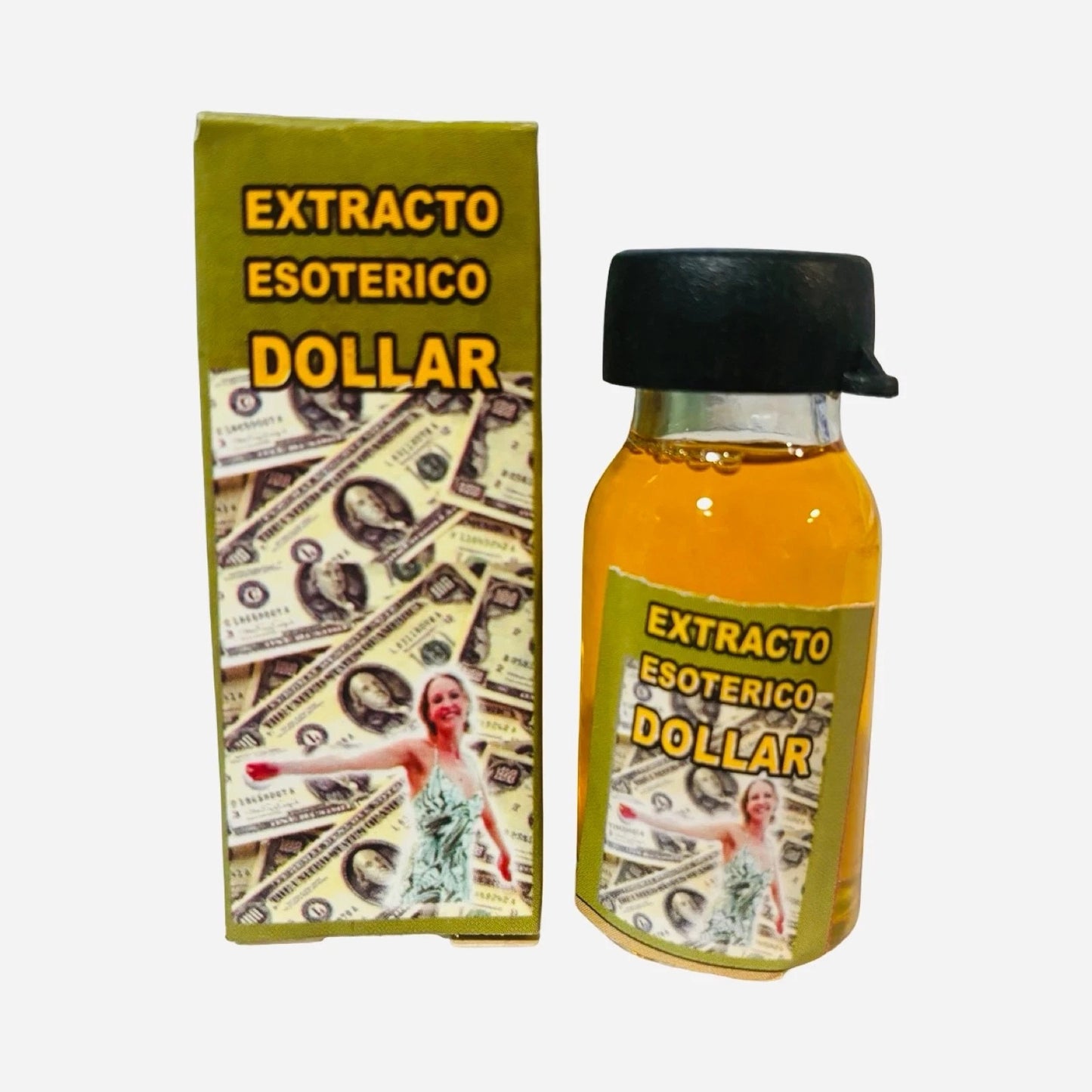DOLLAR COLOGNE EXTRACT For Money Drawing - Dollar Extracto Esoterico Para Dinero