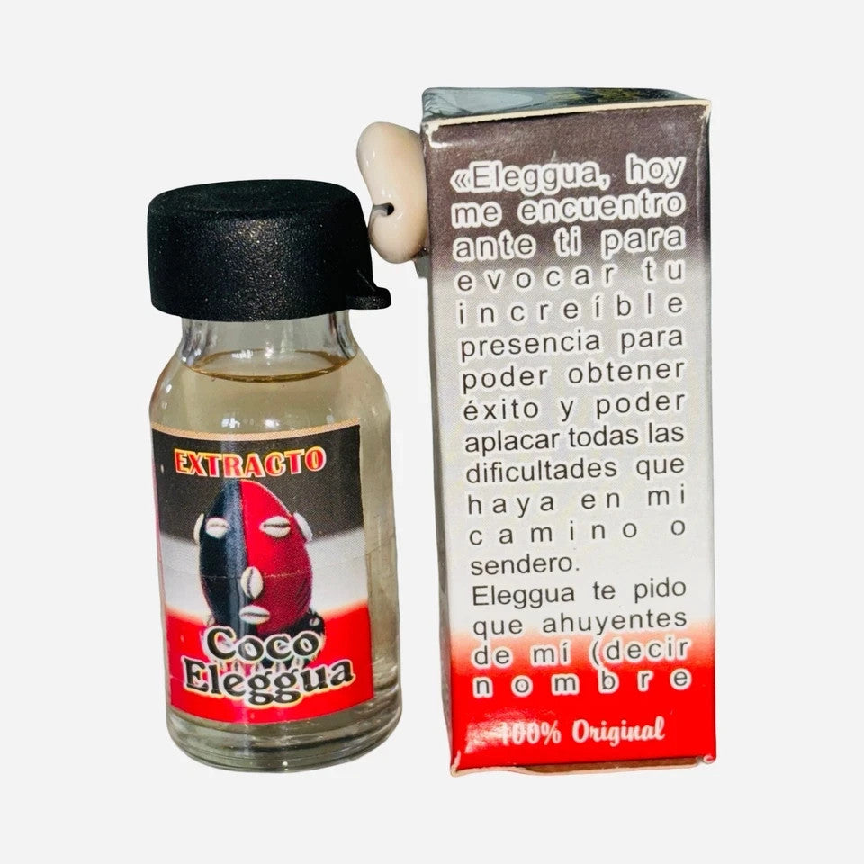 COCO ELEGGUA Perfume Extracto - Coconut Eleggua Perfume For Santeria Exu elegua