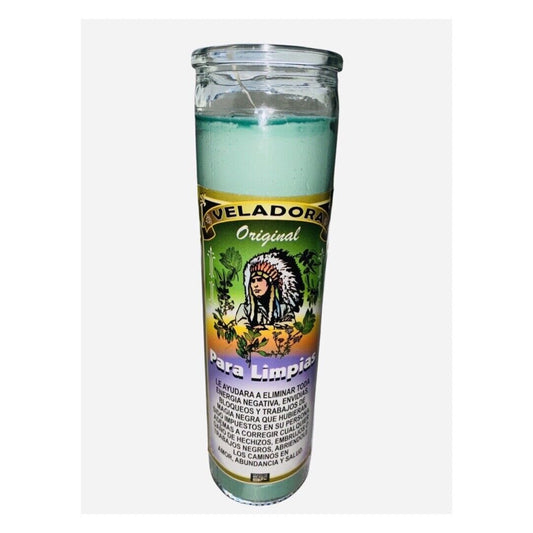 PARA LIMPIAS VELADORA Para Eliminar Energia Negativa, Envidias, Brujeria
