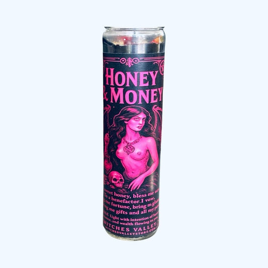 Honey & Money Candle to Get a Sugar Daddy Designed to Attract Generous Men