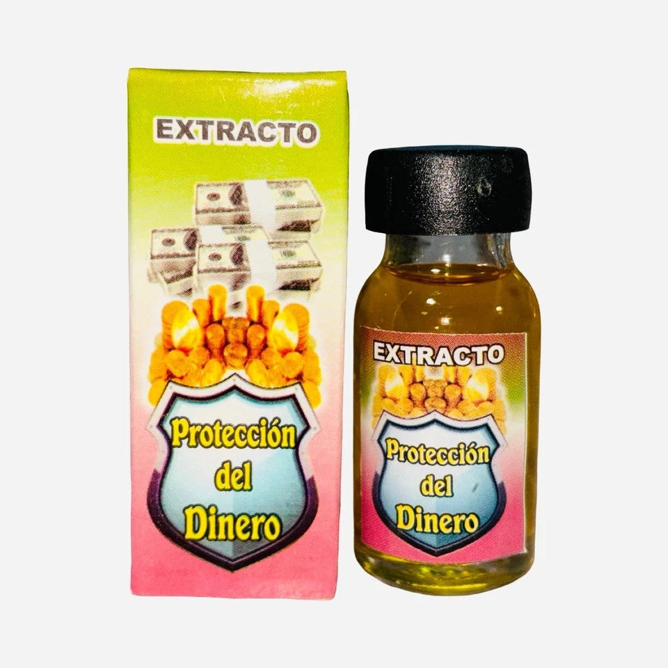 Proteccion del Dinero Extracto Perfume Para La Buena Suerte Dinero y Prosperidad