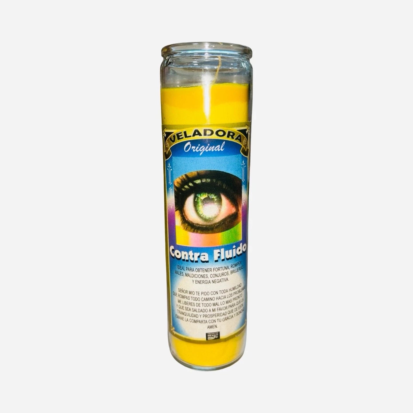 Indio Poderoso Veladora Esoterica Para Proteccion de Enemigos Limpia Mal de Ojo
