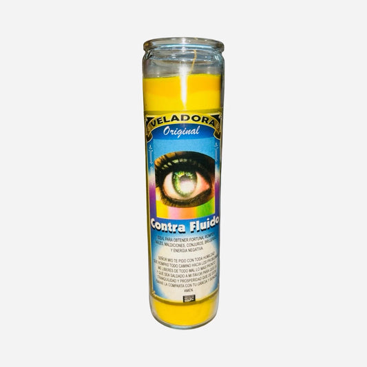 Indio Poderoso Veladora Esoterica Para Proteccion de Enemigos Limpia Mal de Ojo