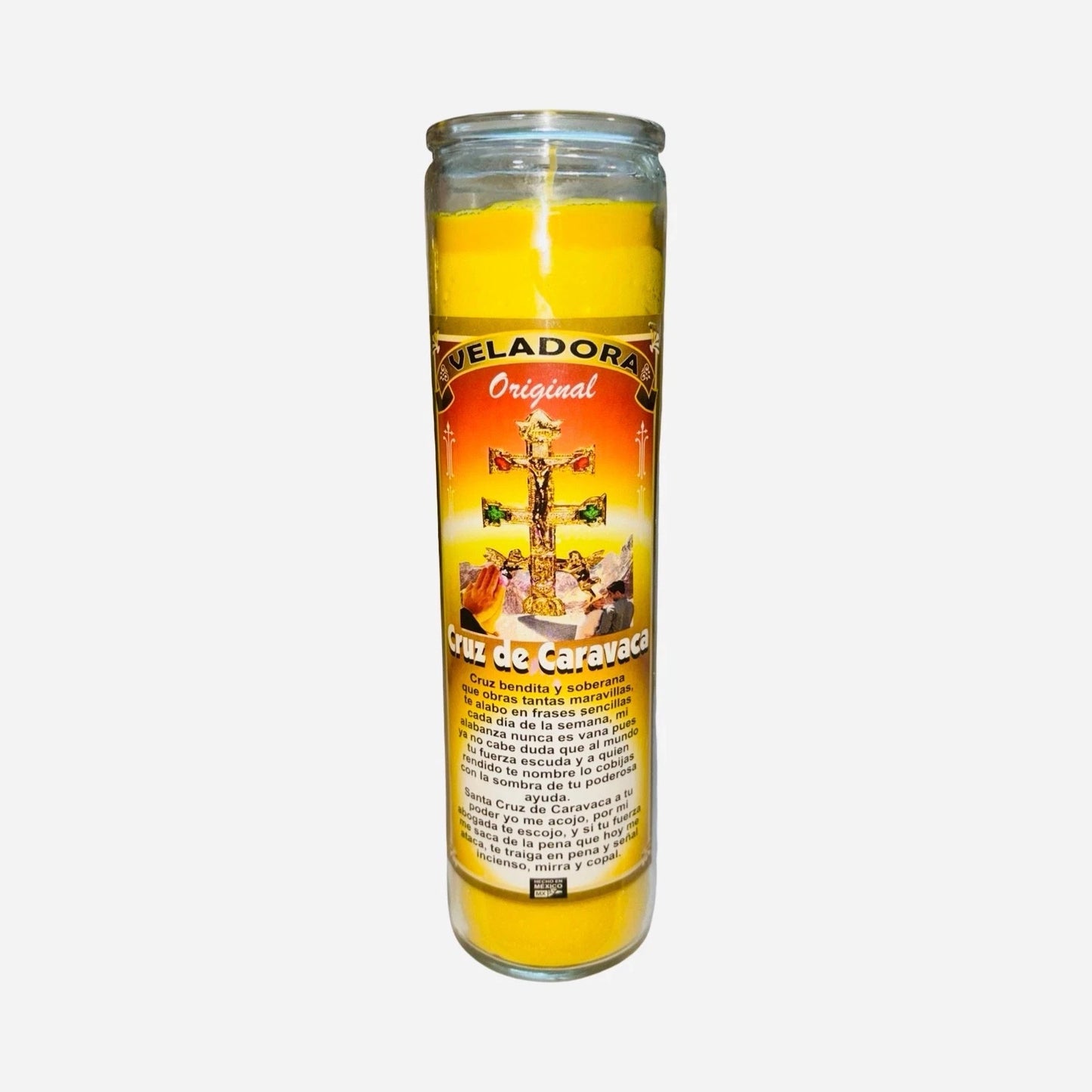 Cruz de Caravaca Veladora Para Una Peticion y Proteccion - Caravaca Cross Candle