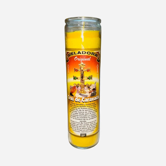 Cruz de Caravaca Veladora Para Una Peticion y Proteccion - Caravaca Cross Candle