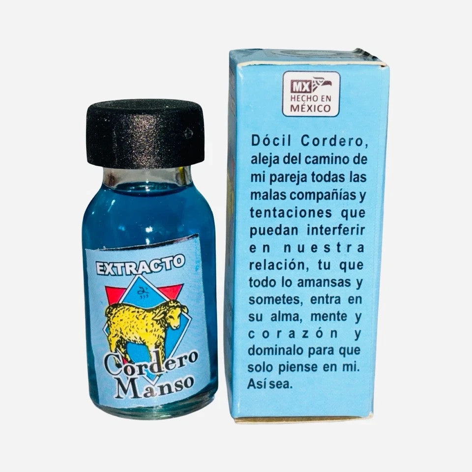 Cordero Manso Extracto con Feromonas Para Atraer Doblegar y Amansar al Ser Amado