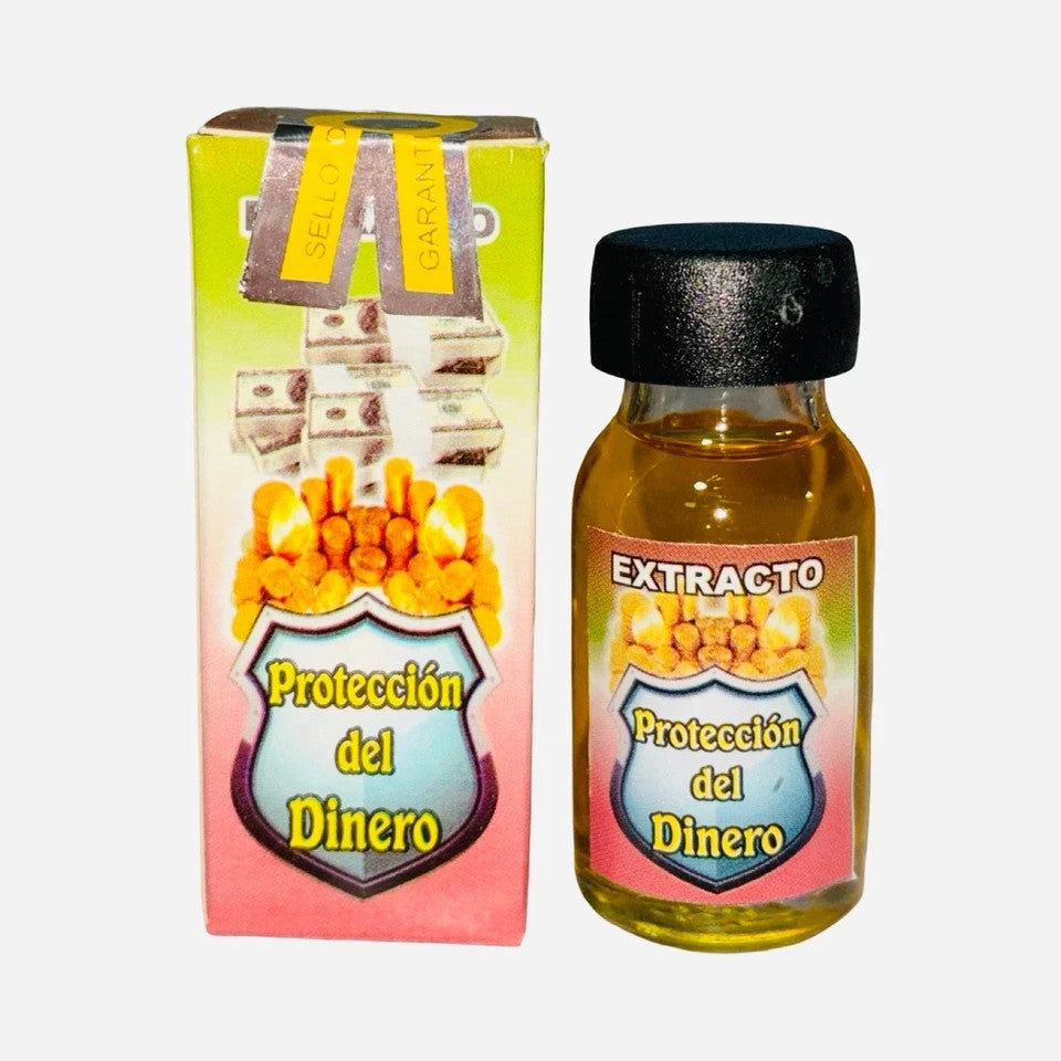 Proteccion del Dinero Extracto Perfume Para La Buena Suerte Dinero y Prosperidad