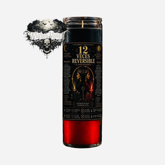 12 Veces Reversible Veladora - 12 Times Reversible Candle | Return to Sender