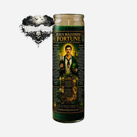 Jesus Malverde Fortune Prayer | La Fortuna de Jesus Malverde Veladora Dinero