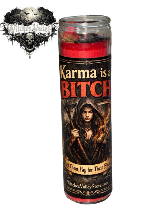 Karma Is a Bitch Candle | Justice & Return to Sender Spell | Revenge Candle