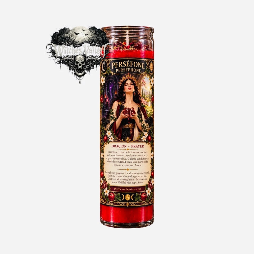 Persephone Spiritual Candle – Rebirth, Transformation,Letting Go & New Beginning