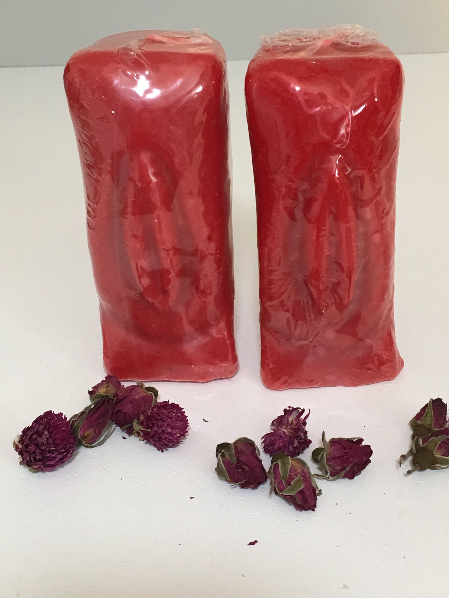 Red Vagina Figure Candle Spell - Vela Roja Figura Vagina Amarre