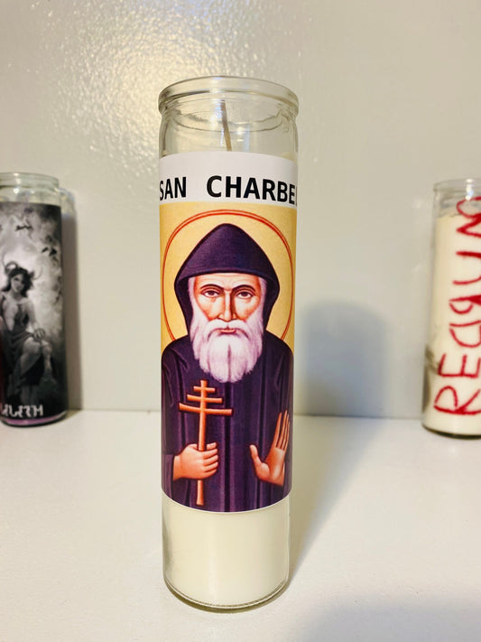 San Charbel Veladora, Saint Charbel Altar Candle