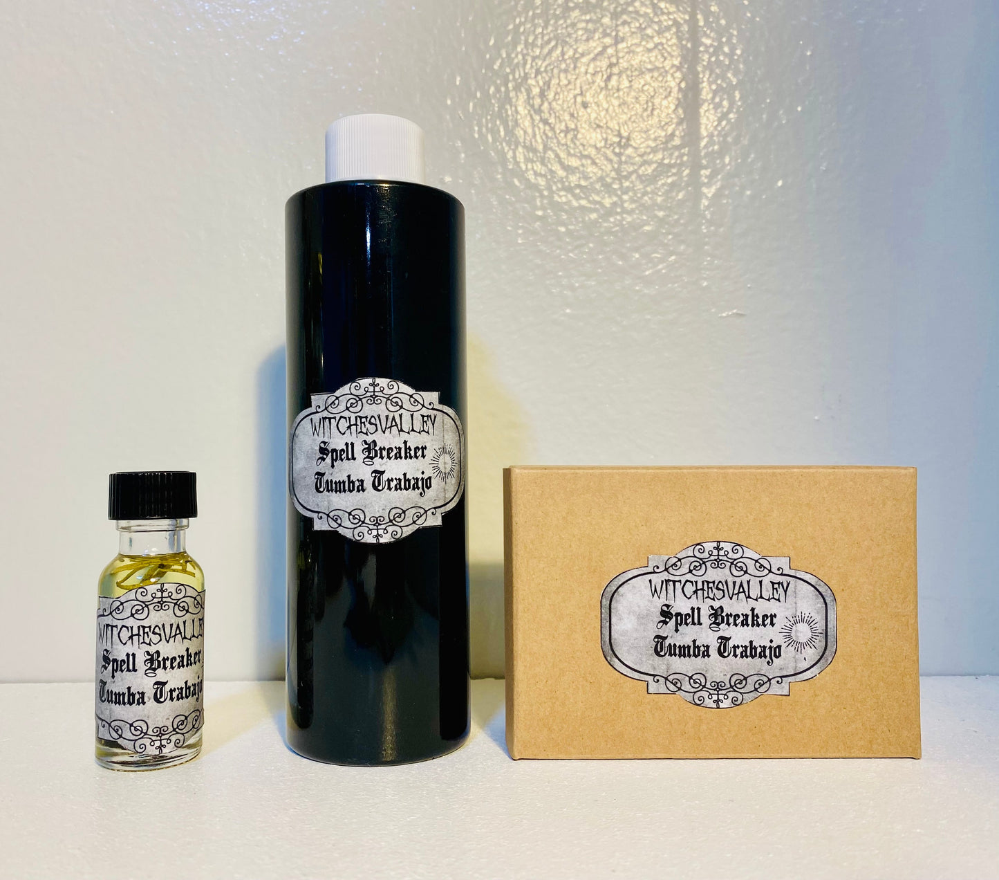 SPELL BREAKER Kit Cleansing Spiritual Bath Limpia, Soap, Anointing oil- Baño Despojo y Limpias Tumba Trabajo, Aceite, Jabon Quita Maldicion