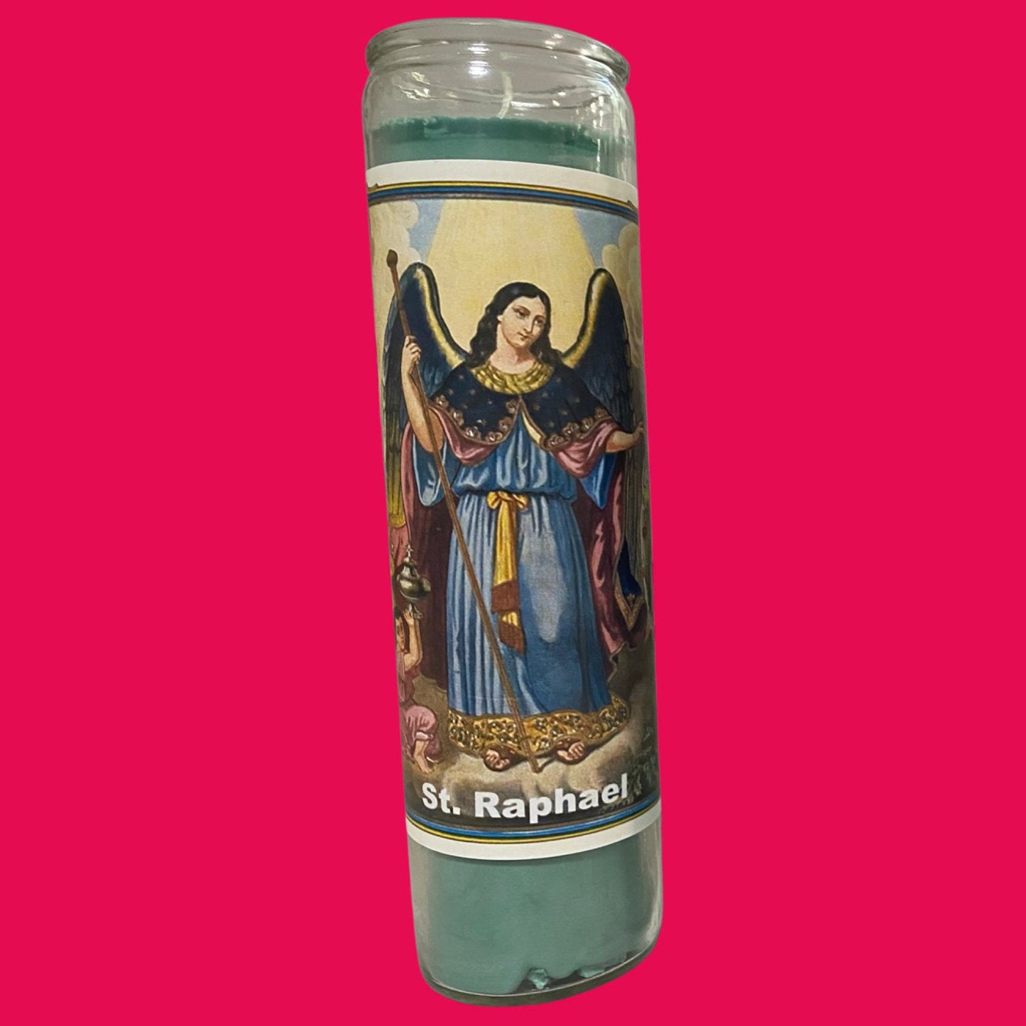 Arcangel San Rafael Veladora, Archangel St. Raphael Candle