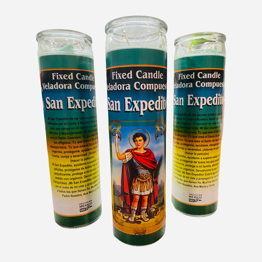 San Expedito Veladora, Saint Expedite Candle