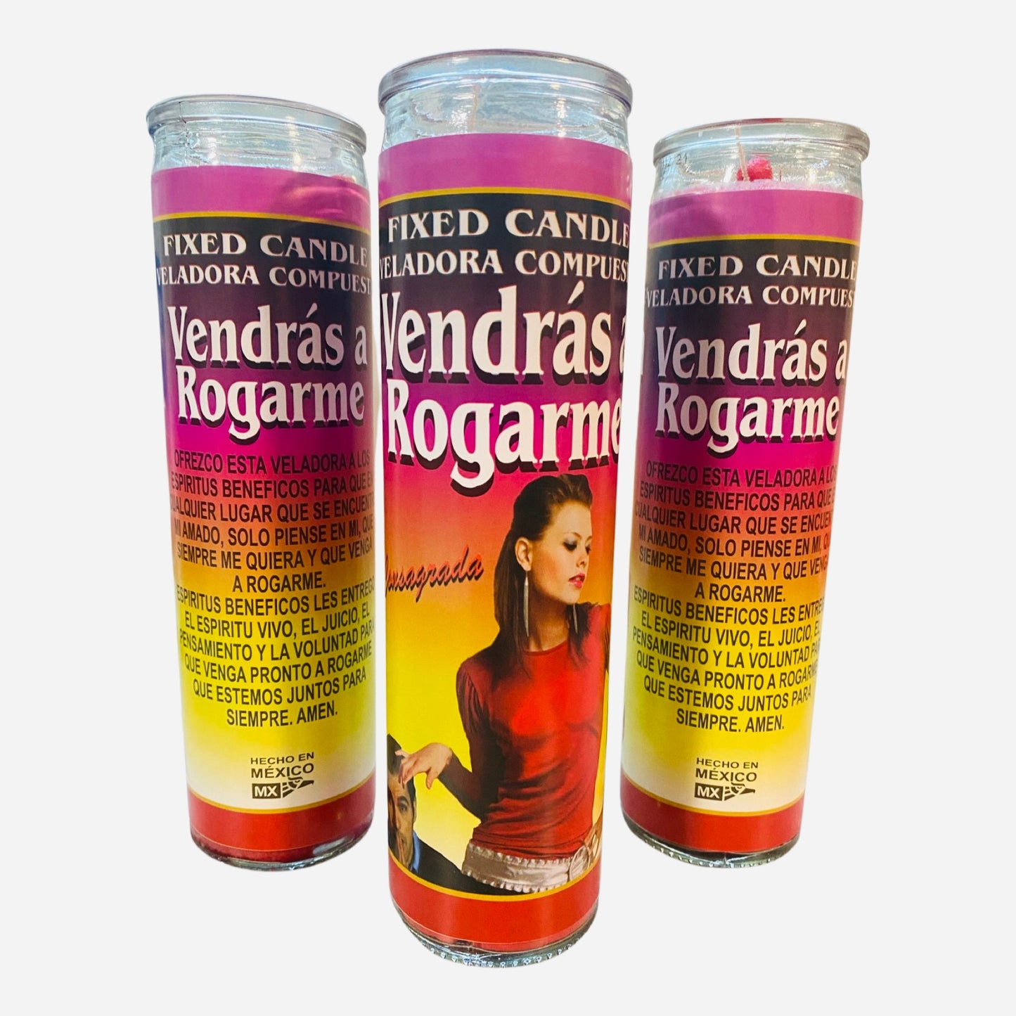 Vendras a Rogarme Veladora Preparada, You Will Come and Beg Me Fixed Candle, Para que te ruege